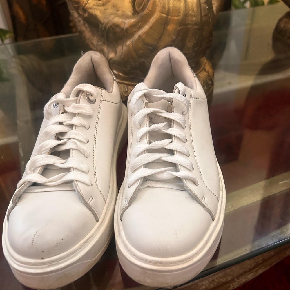Steve Madden White womens Sneakers